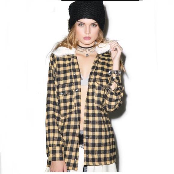 For Love And Lemons Jackets & Blazers - 🎯NWOT For Love And Lemons Yellow Black Size Small